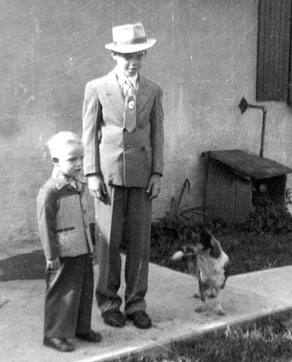 main street became a backroad when highway 111 was rerouted outside of town walking to town was never interrupted by auto traffic tiny house 1953 childhood memories small town culture was evident during street corner meetings in a walking town
