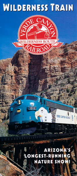 Arizona backroad history and geology on Verde Canyon train ride tour 50s childhood memories of western movie locations and closeup views of Arizona geology and biology for 21st century tourists